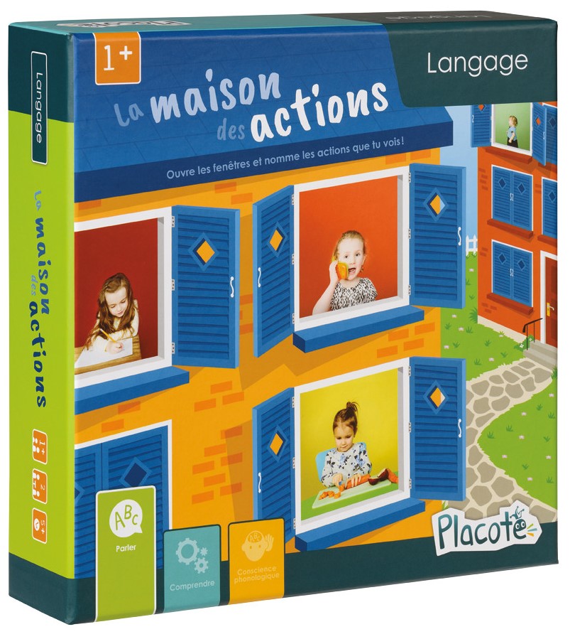 Placote - La maison des actions : 1+ ans.