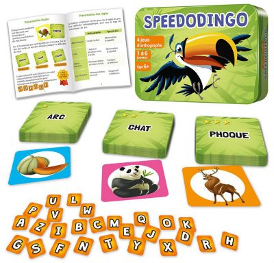 Speedodingo (4 jeux d'orthographe) : 6 ans+