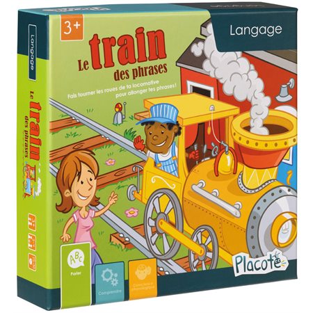 Placote - Le train des phrases : 3+ ans